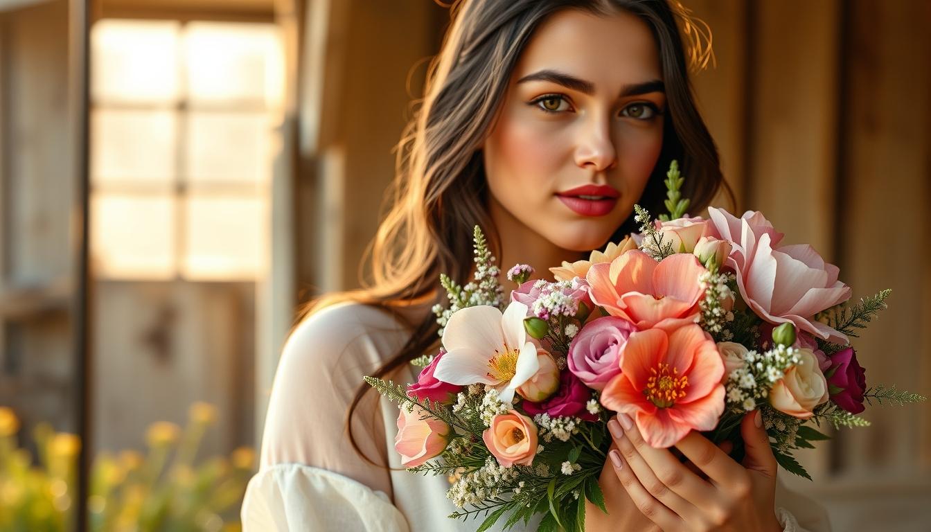 Seasonal flower arrangements